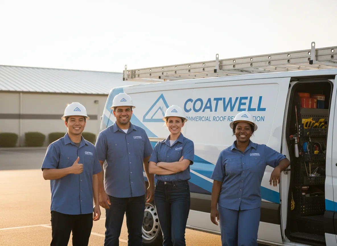 Commercial roof coating company in Salt Flat, TX